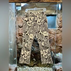 MOTHER Hustler Ankle Flare Leg Jeans (Floral)